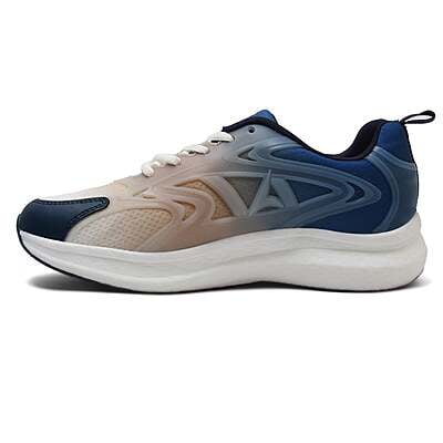 White Blue Casual Sneaker Shoe Brace 2071 White Blue Casual Sneaker Shoe Brace 2071