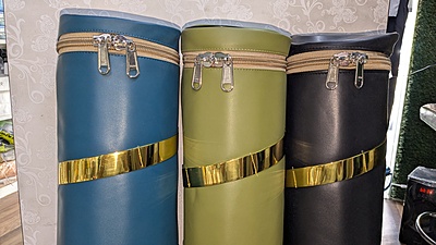 Premium leather bat cover Premium leather bat cover